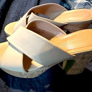 Dream Pairs nude block heels